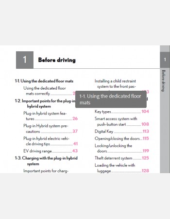 2023 lexus nx 450h owners manual